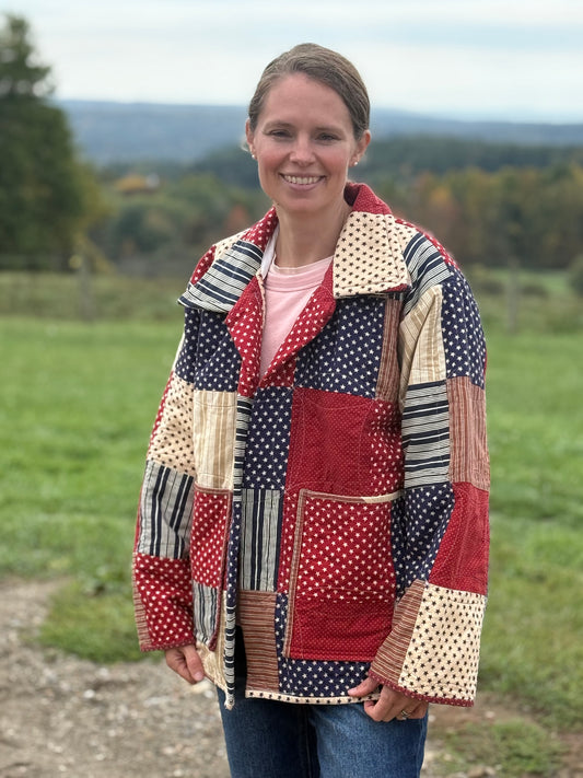 Selah Eden No.1 — Americana Quilt Jacket- Size XXL
